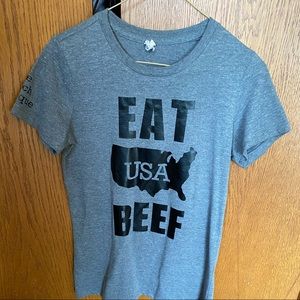 Eat Beef Graphic Tee